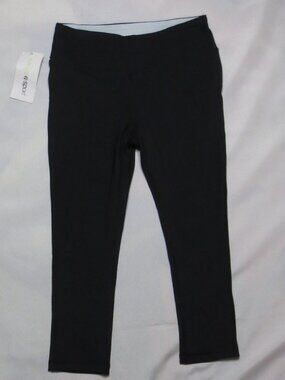 NWT MARIKA girls LEGGINGS black SPORT athletic STRETCH SIZE 4/6